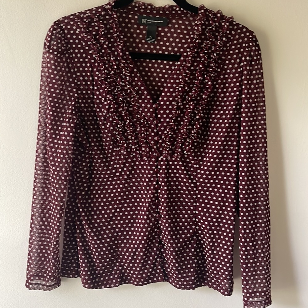 Mesh blouse